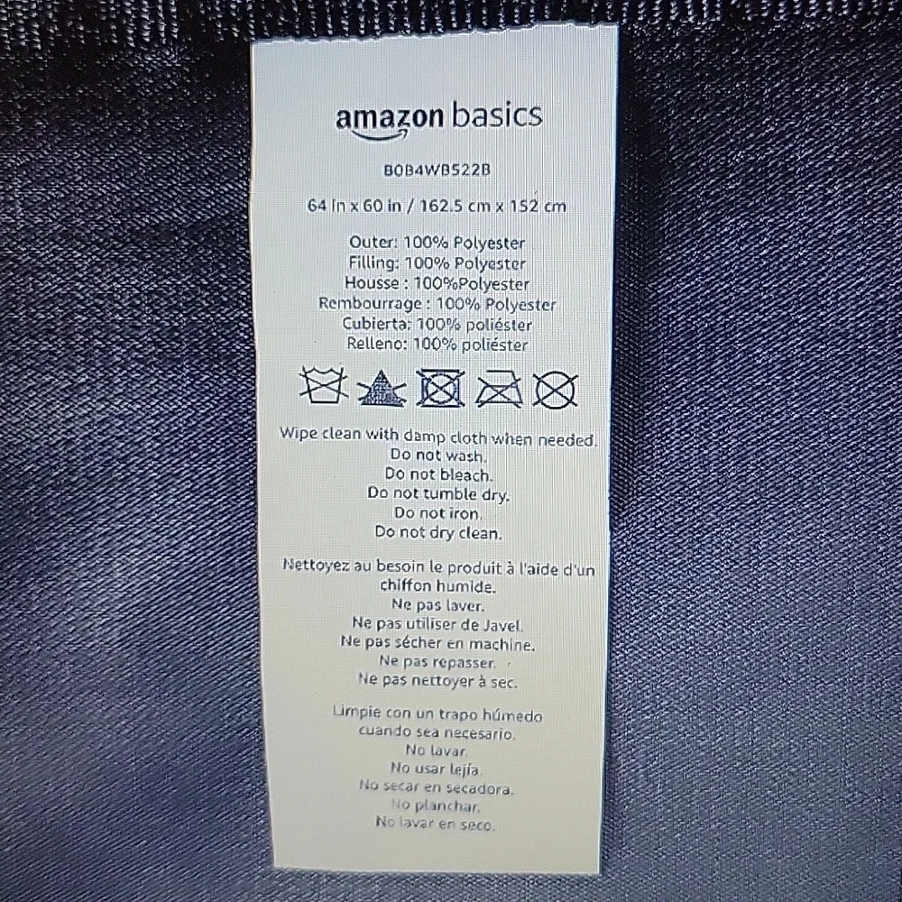 Amazon basics quilted